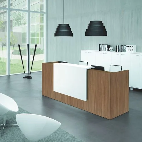 Straight reception furniture model J1